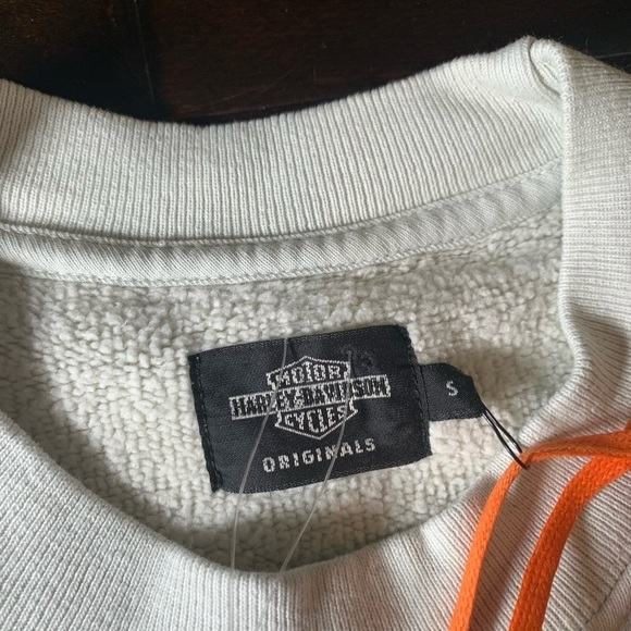 Harley-Davidson Originals Classic‎ Crewneck Sweatershirt  Small NWT skyblue - Picture 3 of 7